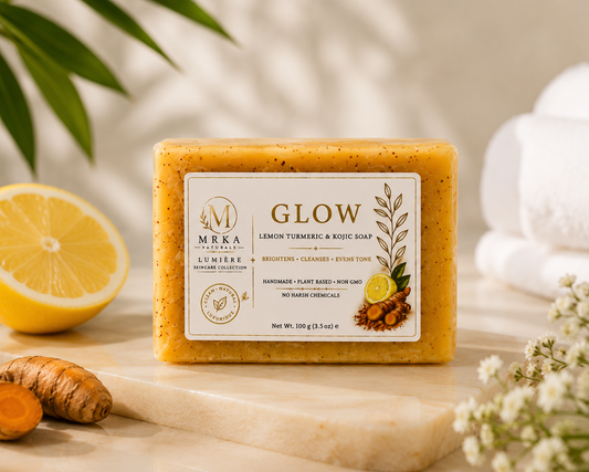 Glow Lemon Turmeric & Kojic Soap