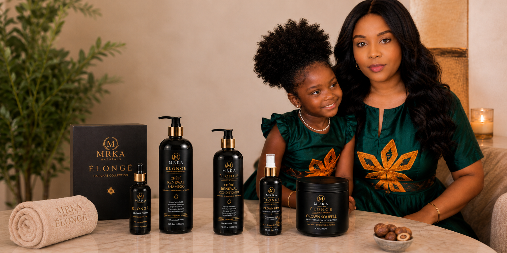 MRKA Naturals luxury skincare and haircare