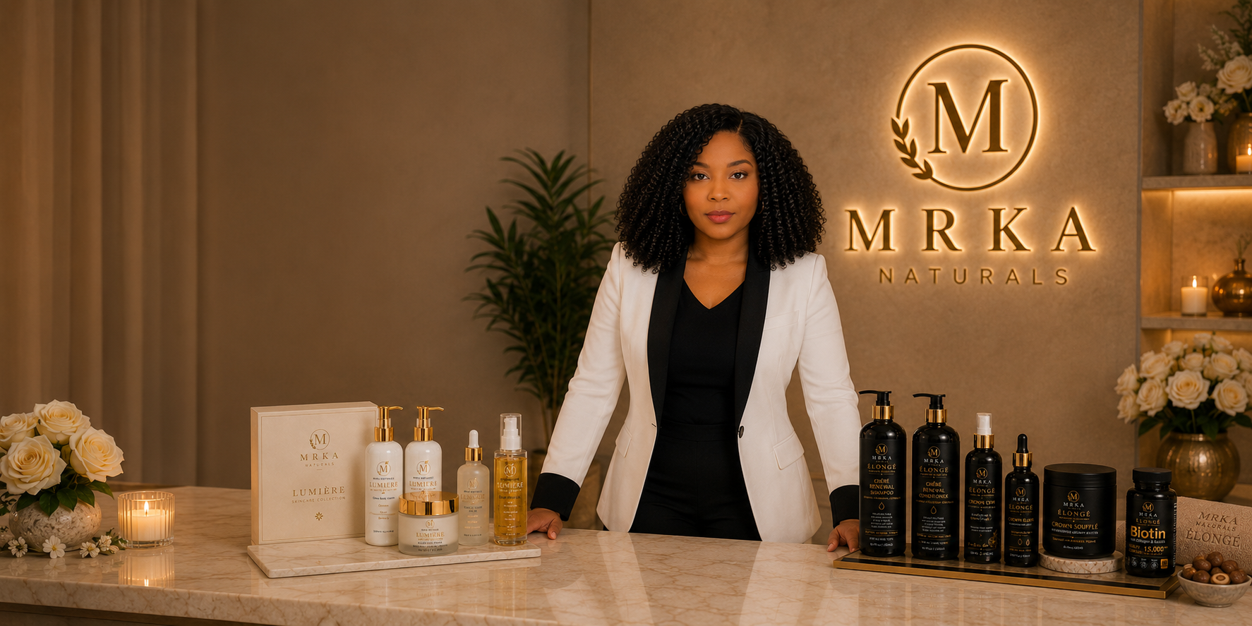 MRKA Naturals luxury skincare and haircare