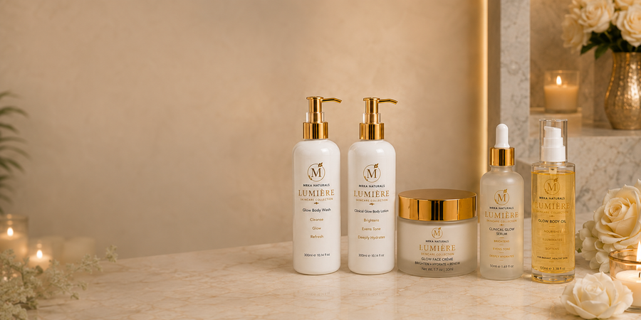 MRKA Naturals luxury skincare and haircare