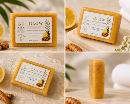 Glow Lemon Turmeric & Kojic Soap
